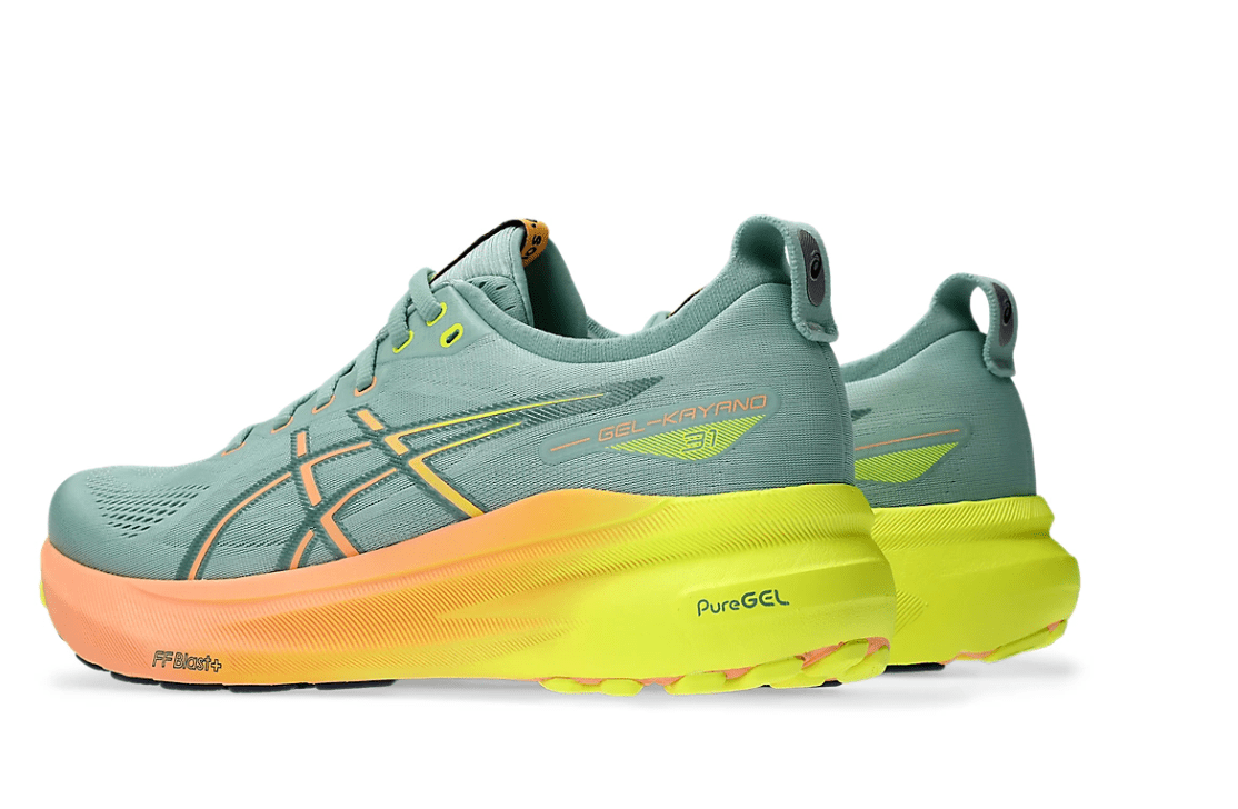 ASICS Gel-Kayano 31 Stability Running Shoes Cushioned Breathable Road Trainers