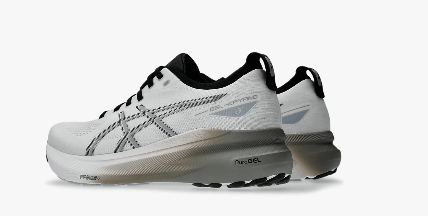 ASICS Gel-Kayano 31 Stability Running Shoes Cushioned Breathable Road Trainers