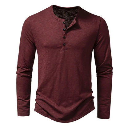 Henley | Men’s Cotton Henley Shirt