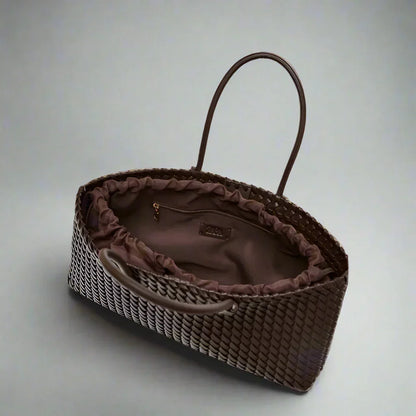 Addison | Women’s Handwoven Leather Handbag