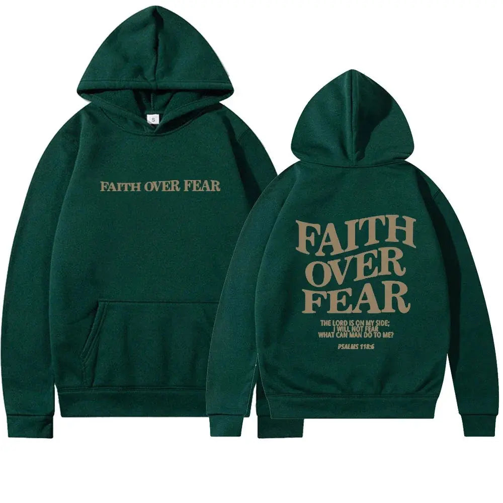Mirane | Unisex Faith Over Fear Graphic Hoodie
