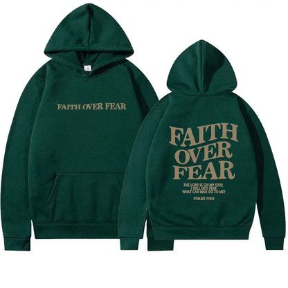 Mirane | Unisex Faith Over Fear Graphic Hoodie