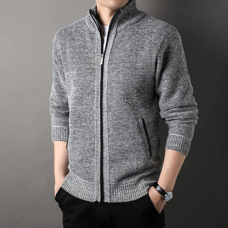 Nash | Men’s Hand Knit Lightweight Jacket