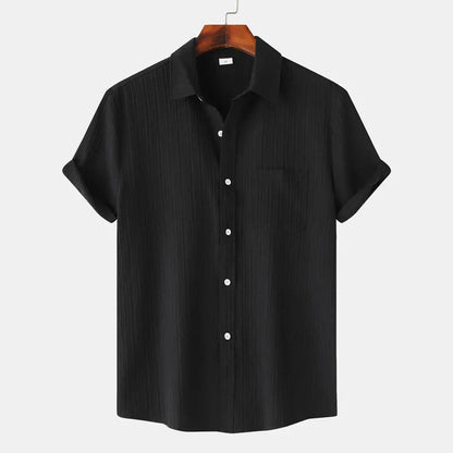 Genaro | Men’s Summer Linen-Cotton Shirt