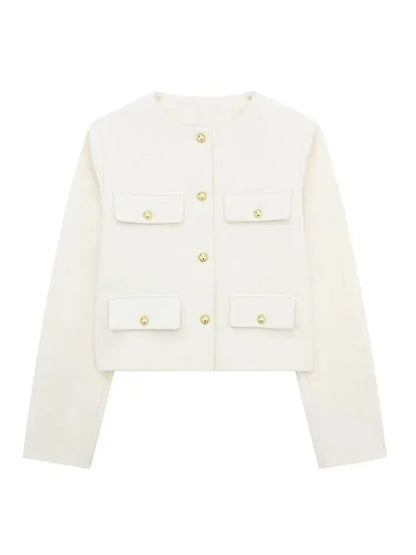 Hilda | Women’s Cropped Textured Jacket