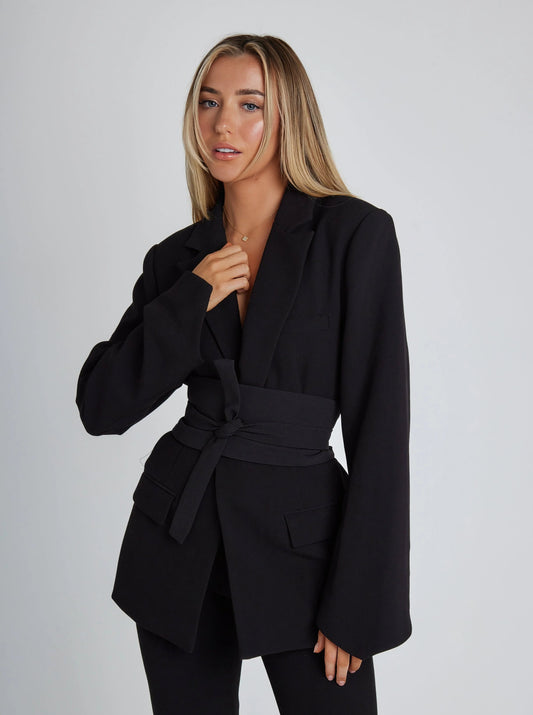 Serelle | Women’s Belted Tailored Blazer