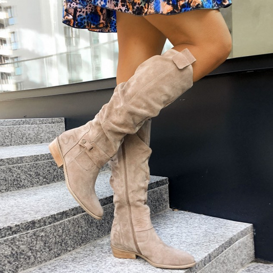 Serita | Women’s Knee-High Slouch Boots