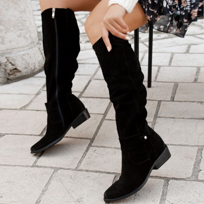 Serita | Women’s Knee-High Slouch Boots