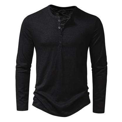 Henley | Men’s Cotton Henley Shirt