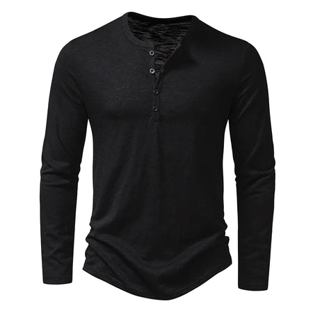 Henley | Men’s Cotton Henley Shirt