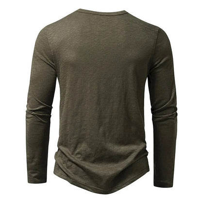 Henley | Men’s Cotton Henley Shirt