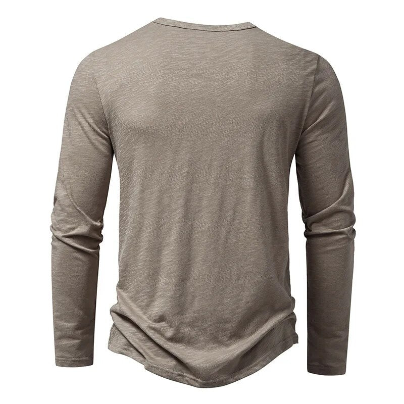 Henley | Men’s Cotton Henley Shirt