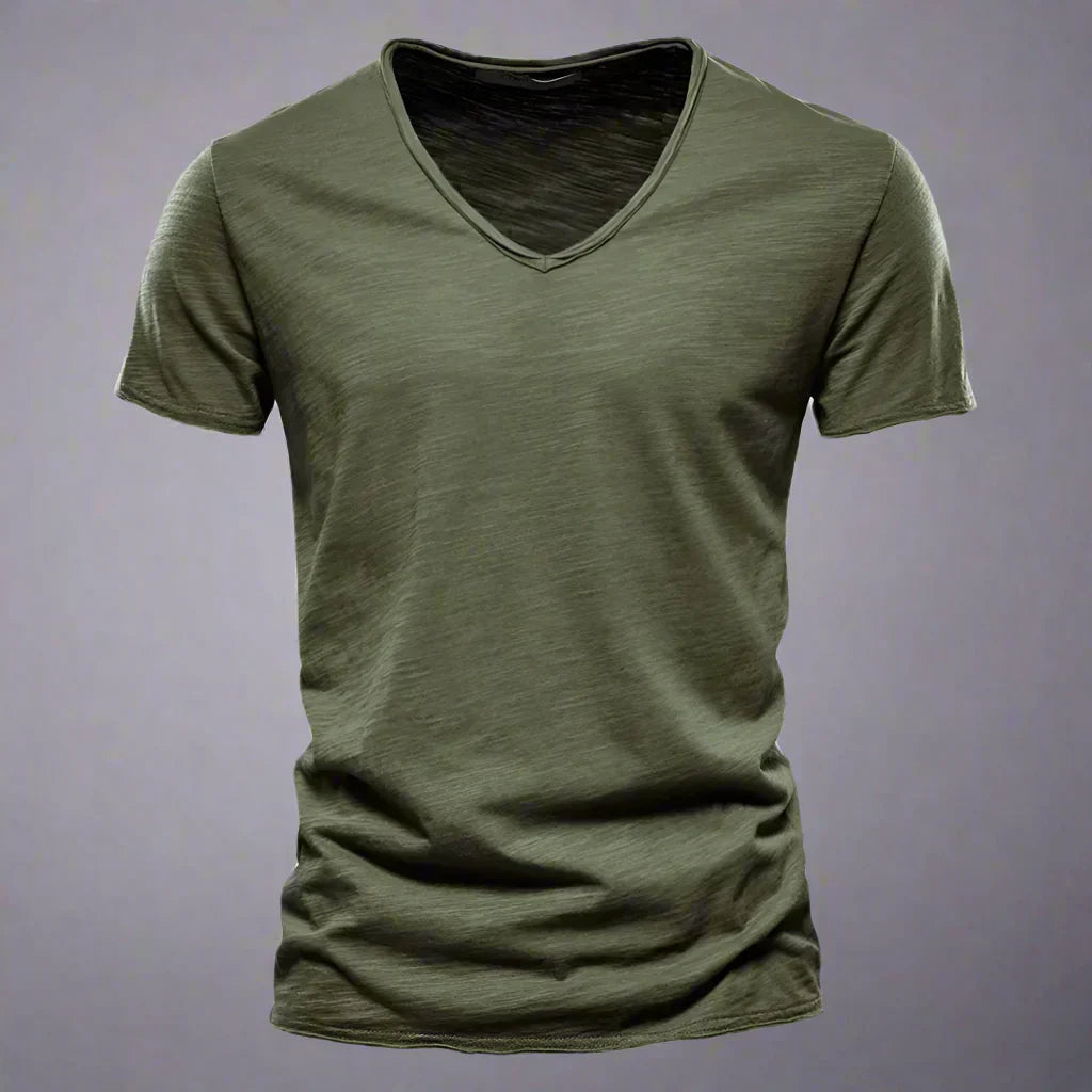 Winslow | Men’s 100% Cotton V-Neck Shirt