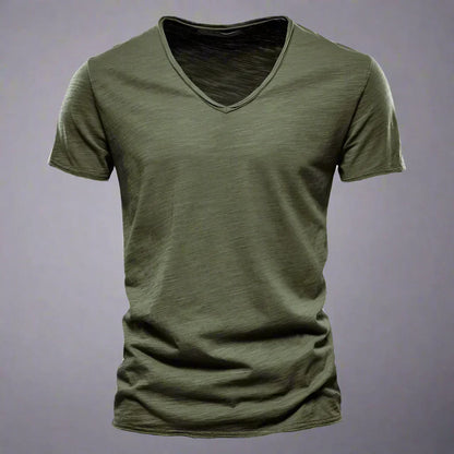 Winslow | Men’s 100% Cotton V-Neck Shirt
