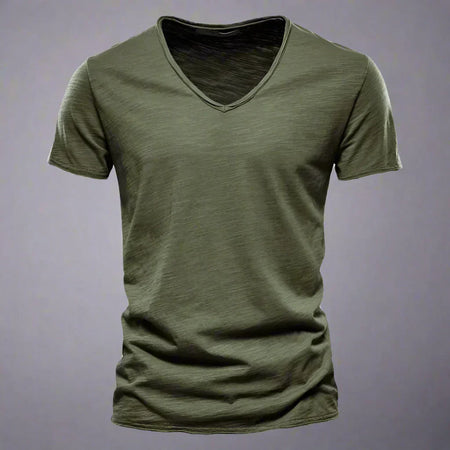 Winslow | Men’s 100% Cotton V-Neck Shirt