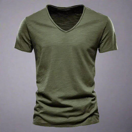 Winslow | Men’s 100% Cotton V-Neck Shirt