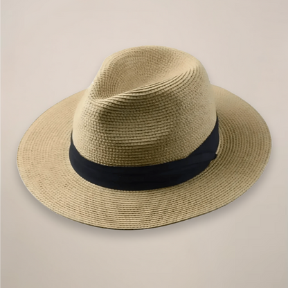 Solviero | Men’s Handmade Panama Wide Brim Hat