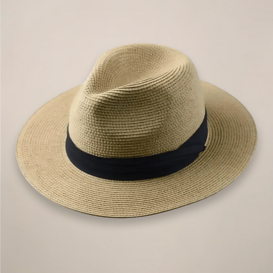Solviero | Men’s Handmade Panama Wide Brim Hat