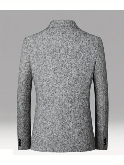 Mireon | Men’s Slim-Fit Casual No-Iron Jacket