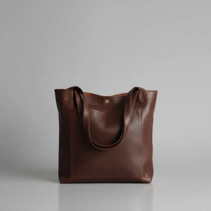 Vegan Leather Tote Bag | Stylish Women's Handbag