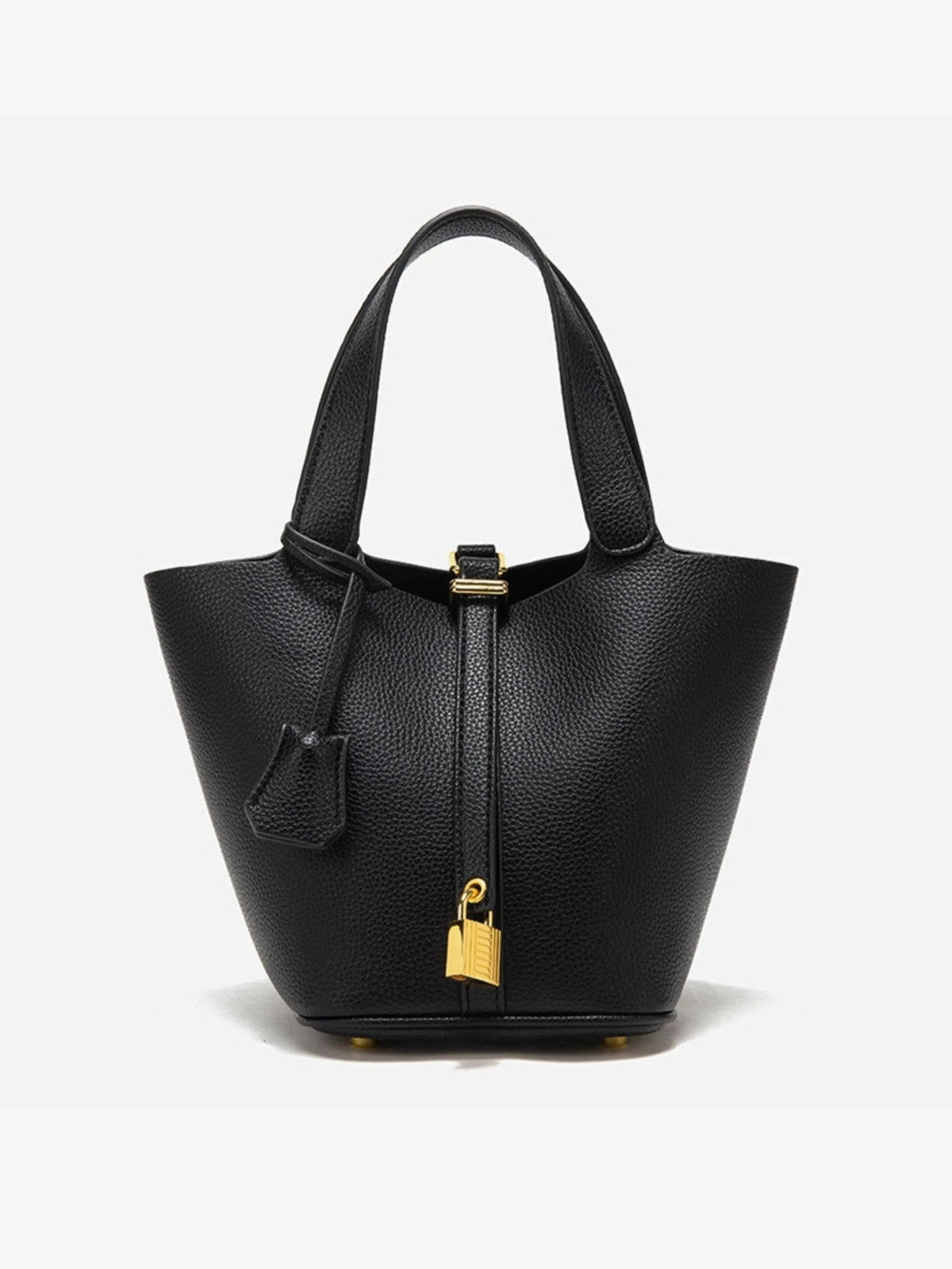 Syrah | Women’s Structured Leather Bucket Bag
