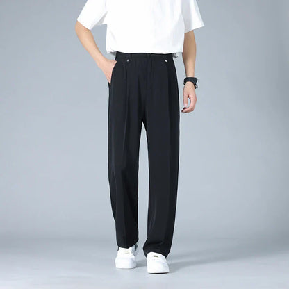 Tamsin | Men’s Relaxed Fit Pleated Dress Trousers