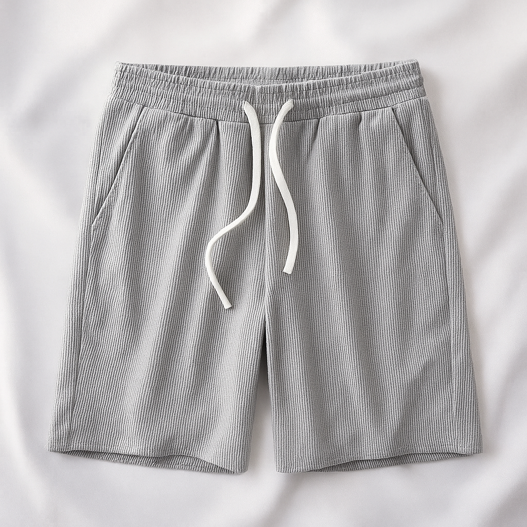 Tenley | Men’s Waffle Knit Drawstring Shorts