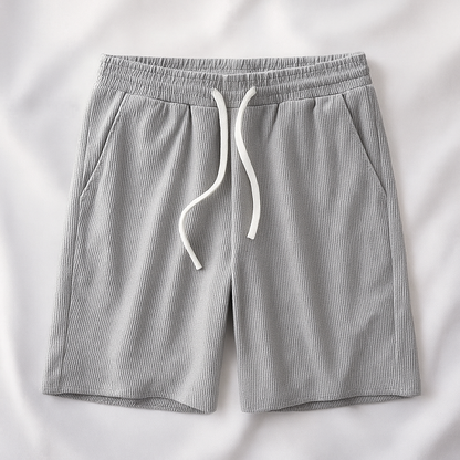 Tenley | Men’s Waffle Knit Drawstring Shorts