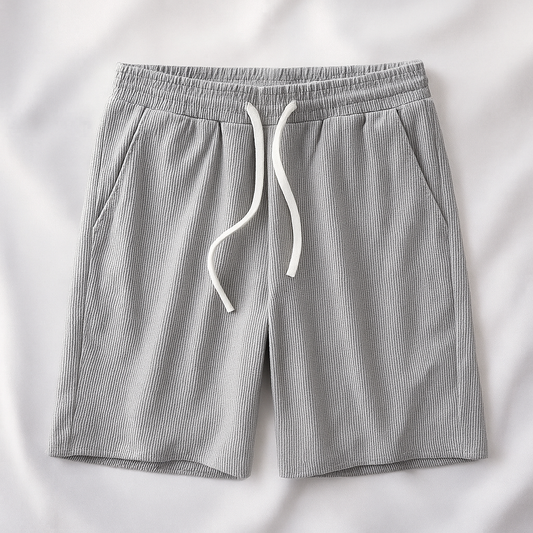 Tenley | Men’s Waffle Knit Drawstring Shorts