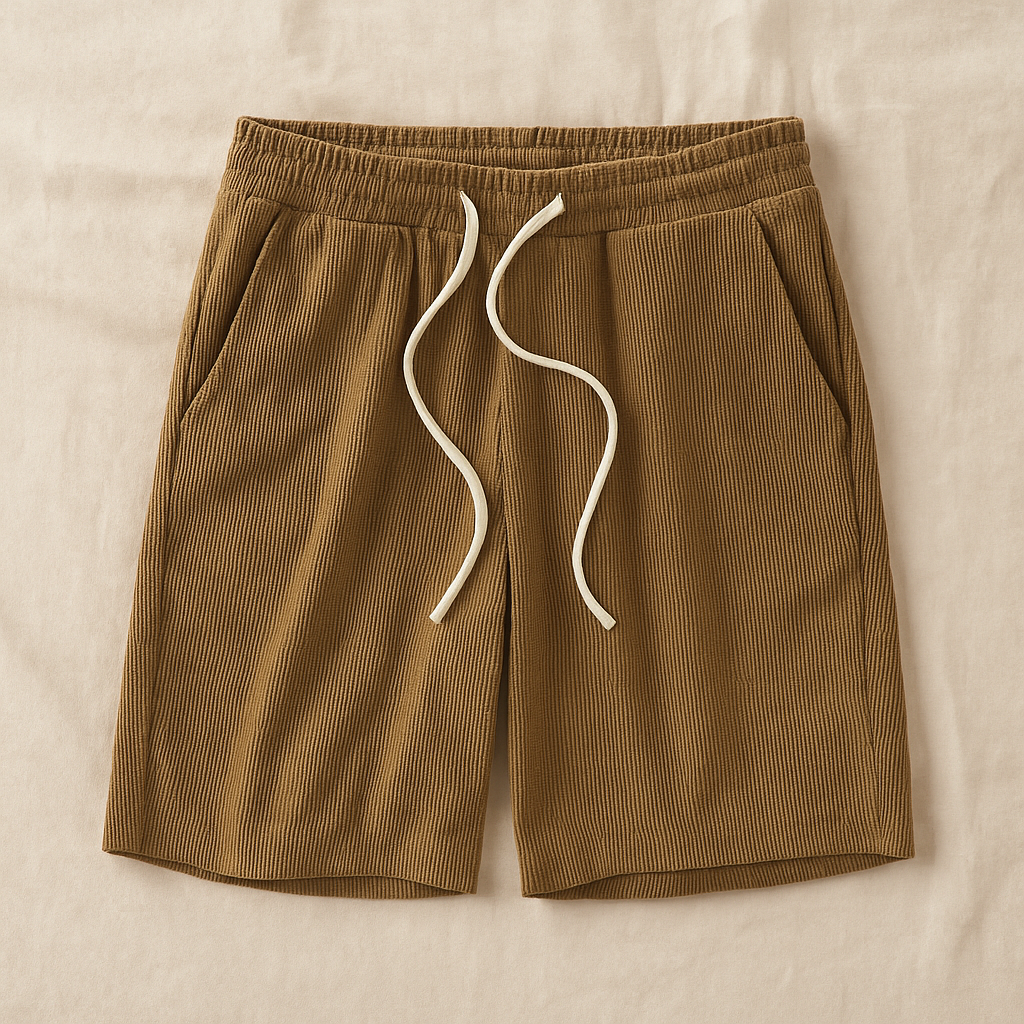 Tenley | Men’s Waffle Knit Drawstring Shorts