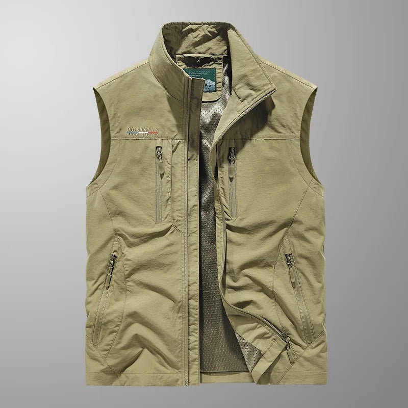 Tyro | Men’s Breathable Cargo Bodywarmer Vest
