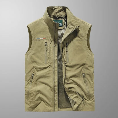Tyro | Men’s Breathable Cargo Bodywarmer Vest