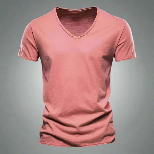 Winslow | Men’s 100% Cotton V-Neck Shirt