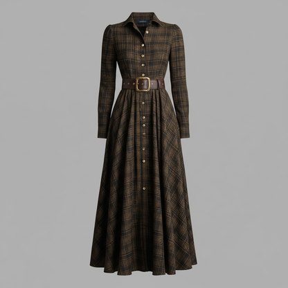 Jannali | Women's Long Sleeve Maxi Dress for Casual & Formal Wear