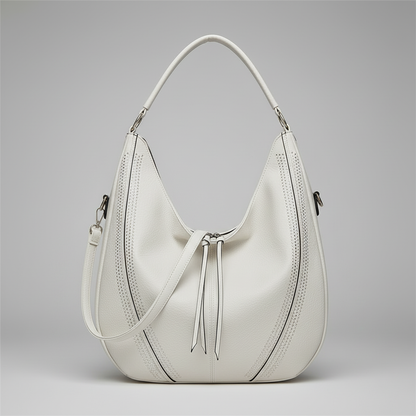Black Shoulder Bag | Women's Stylish PU Leather Tote