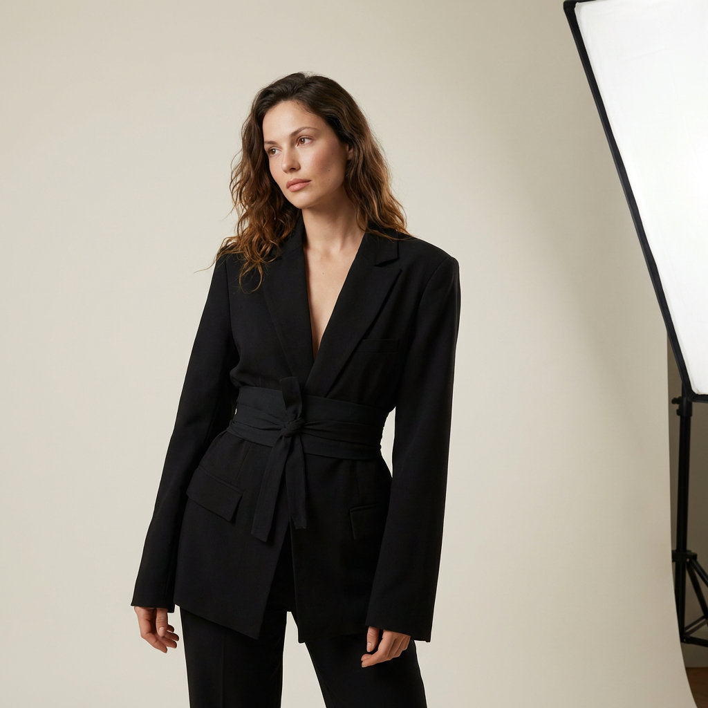 Serelle | Women’s Belted Tailored Blazer