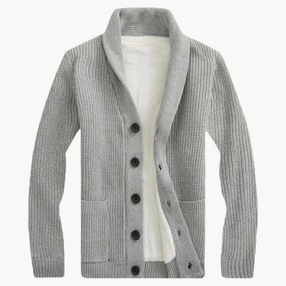 Alira | Women’s Fleece Shawl Collar Cardigan