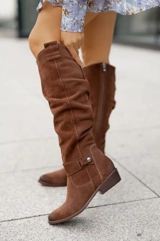 Serita | Women’s Knee-High Slouch Boots