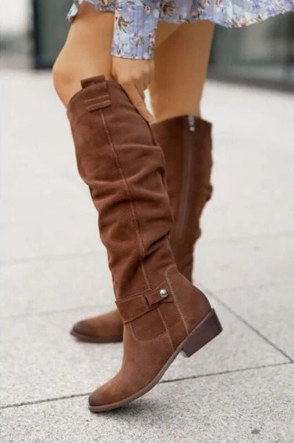 Serita | Women’s Knee-High Slouch Boots