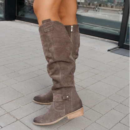 Serita | Women’s Knee-High Slouch Boots