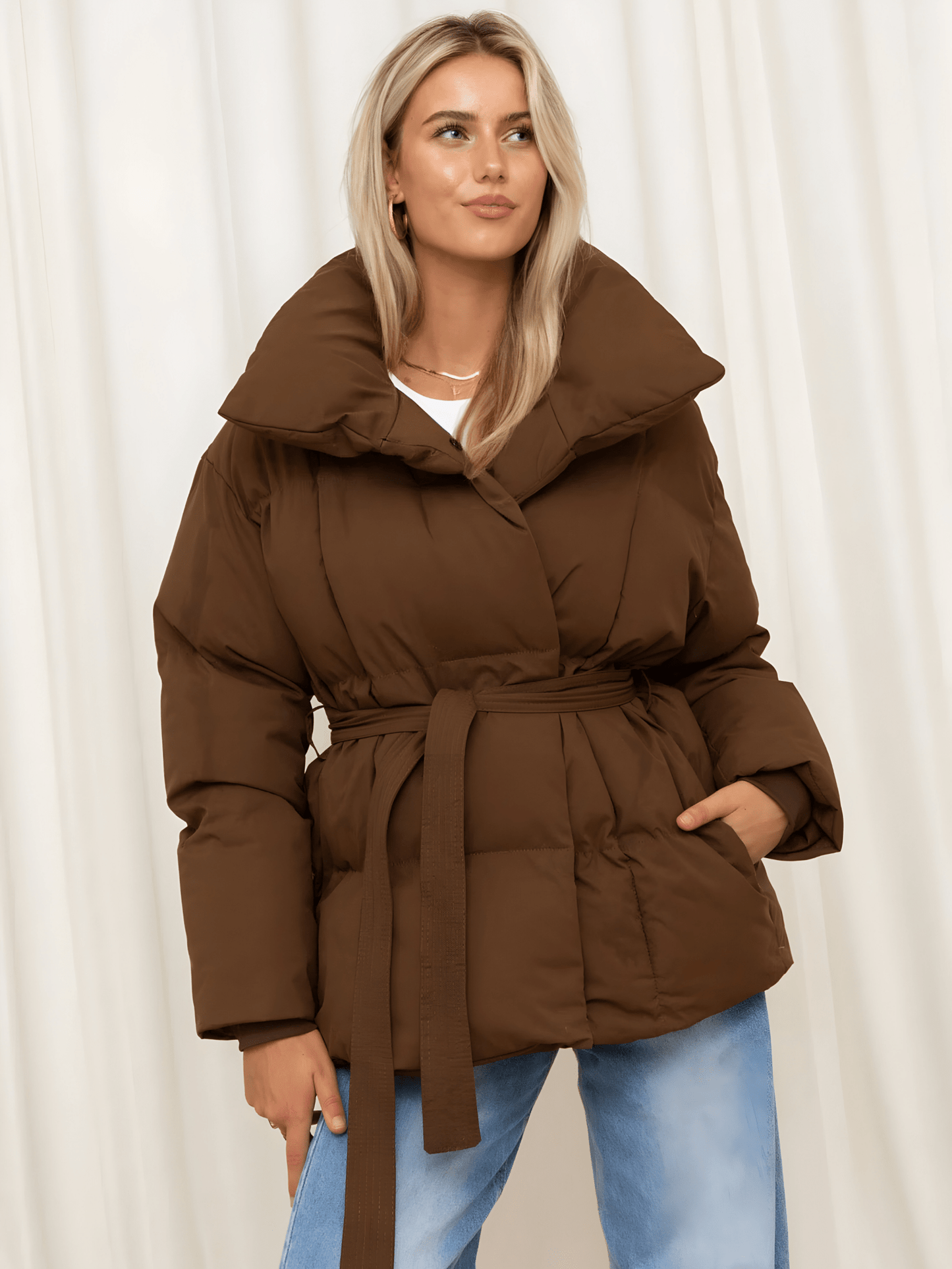 Beane | Women’s Padded Mid-Length Coat