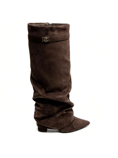 Slouch | Women’s Trendy Folded Slouch Boots