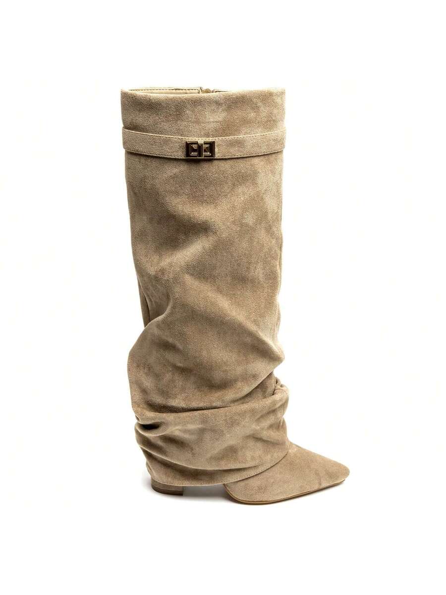 Slouch | Women’s Trendy Folded Slouch Boots