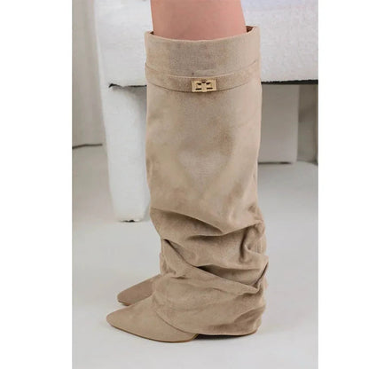 Slouch | Women’s Trendy Folded Slouch Boots