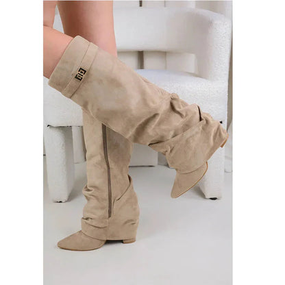 Slouch | Women’s Trendy Folded Slouch Boots