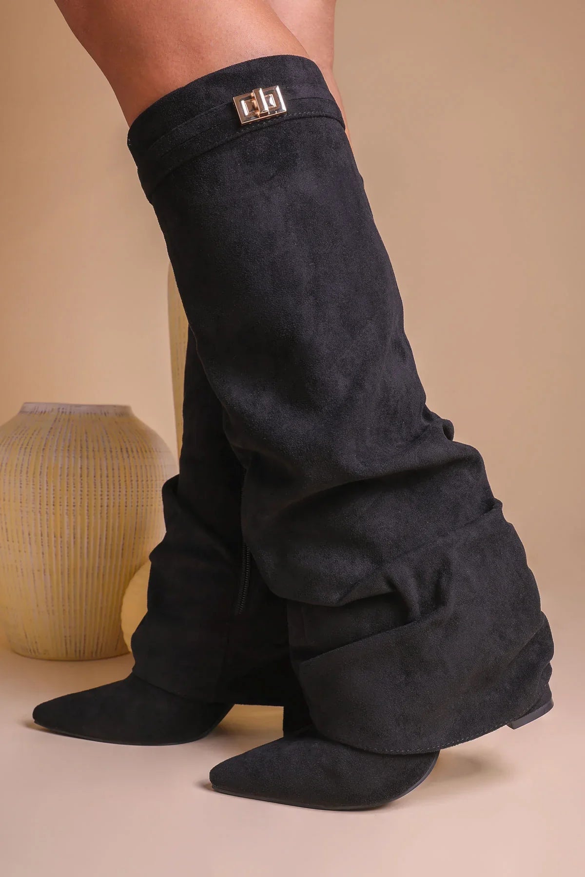 Slouch | Women’s Trendy Folded Slouch Boots