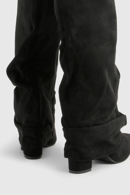 Slouch | Women’s Trendy Folded Slouch Boots