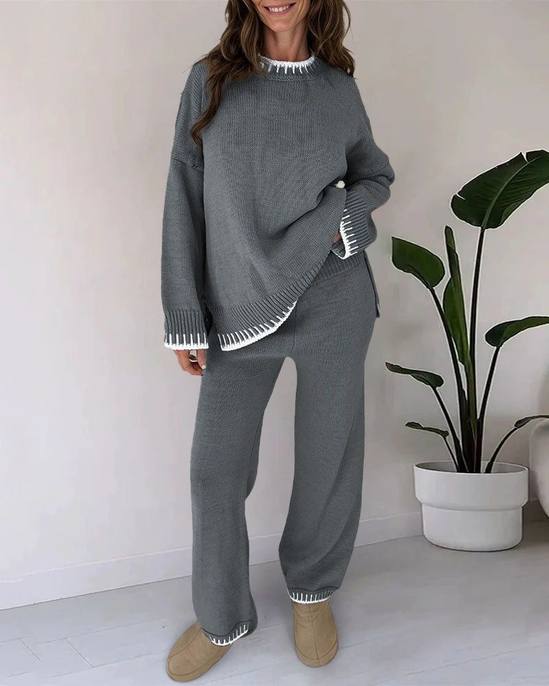 Carrie | Women’s Cozy Knitted Lounge Set