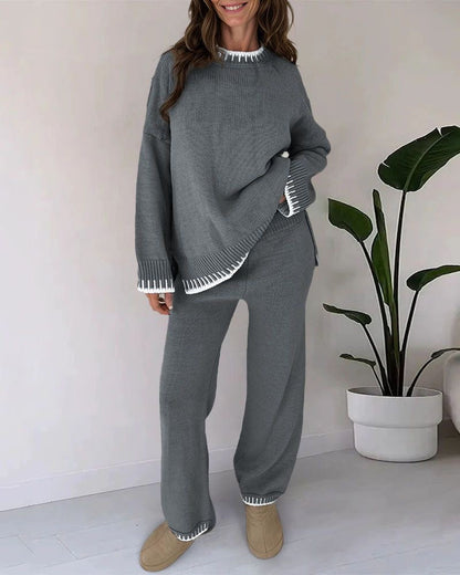 Carrie | Women’s Cozy Knitted Lounge Set
