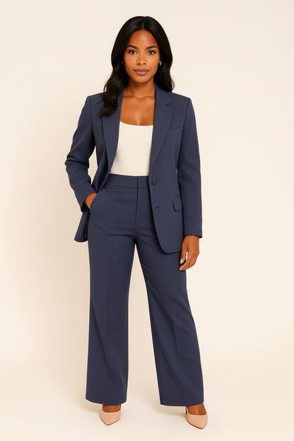 Volmarie | Women’s Tailored Blazer and Trouser Suit Set